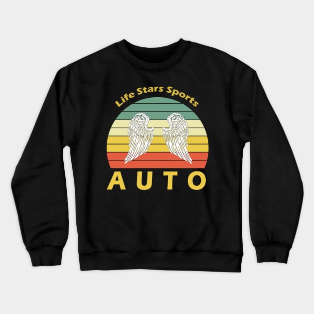 Sport Auto Crewneck Sweatshirt by My Artsam